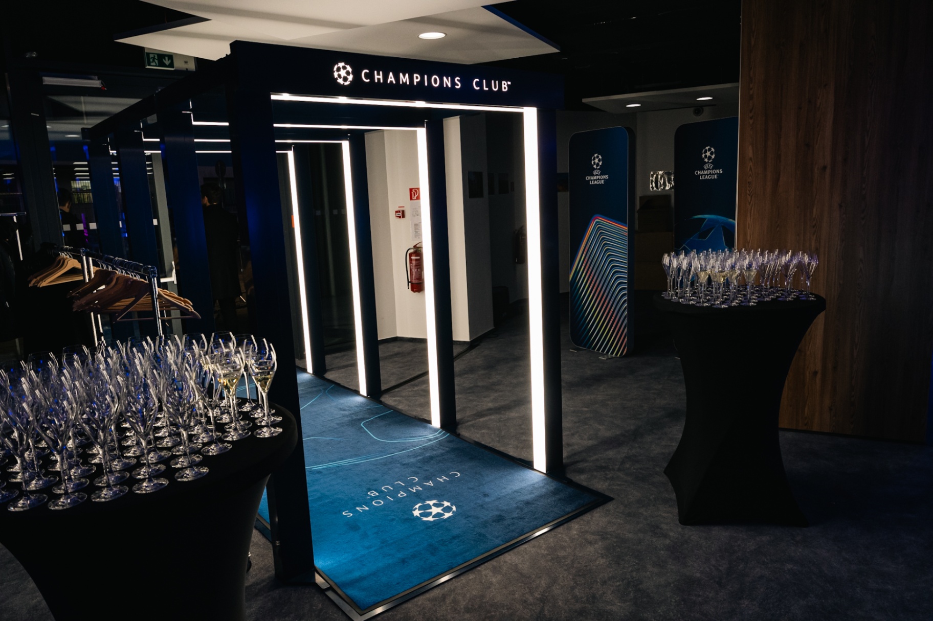 Champions Club vstup vo VIP zóne